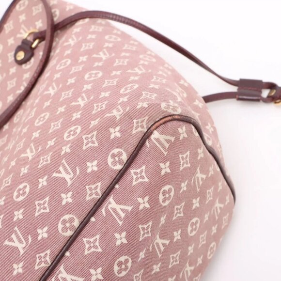 Louis Vuitton Monogram Idylle Neverfull MM Bordeaux - Picture 15 of 16